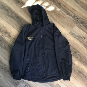 Lands End Rain jacket/ Fleece